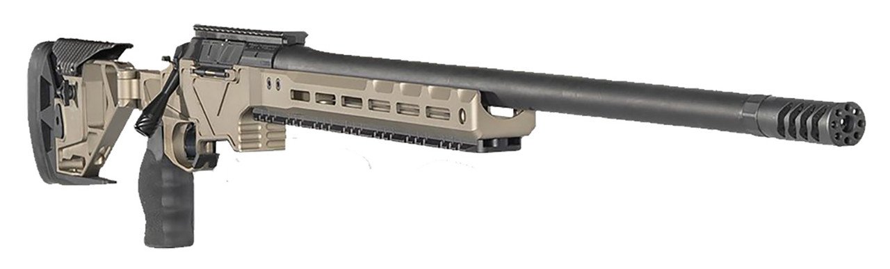 Seekins Havak HIT Pro 6.5 Creedmoor Flat Dark Earth rifle view 3