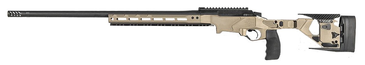 Seekins Havak HIT Pro 6mm Creedmoor Flat Dark Earth rifle view 2