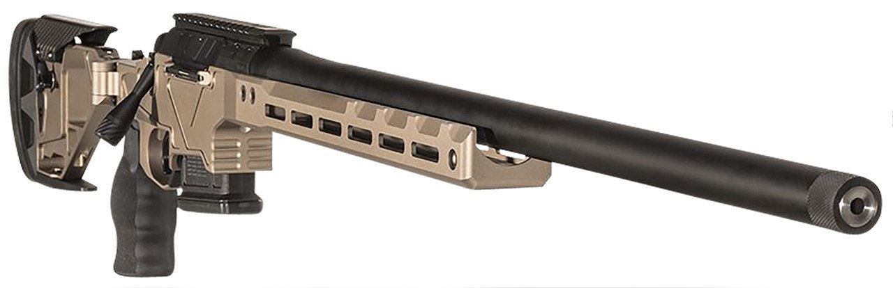 Seekins Havak HIT 6mm Creedmoor Flat Dark Earth rifle view 3